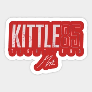 George Kittle San Francisco Elite Sticker